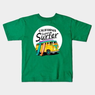 California super surfer Kids T-Shirt